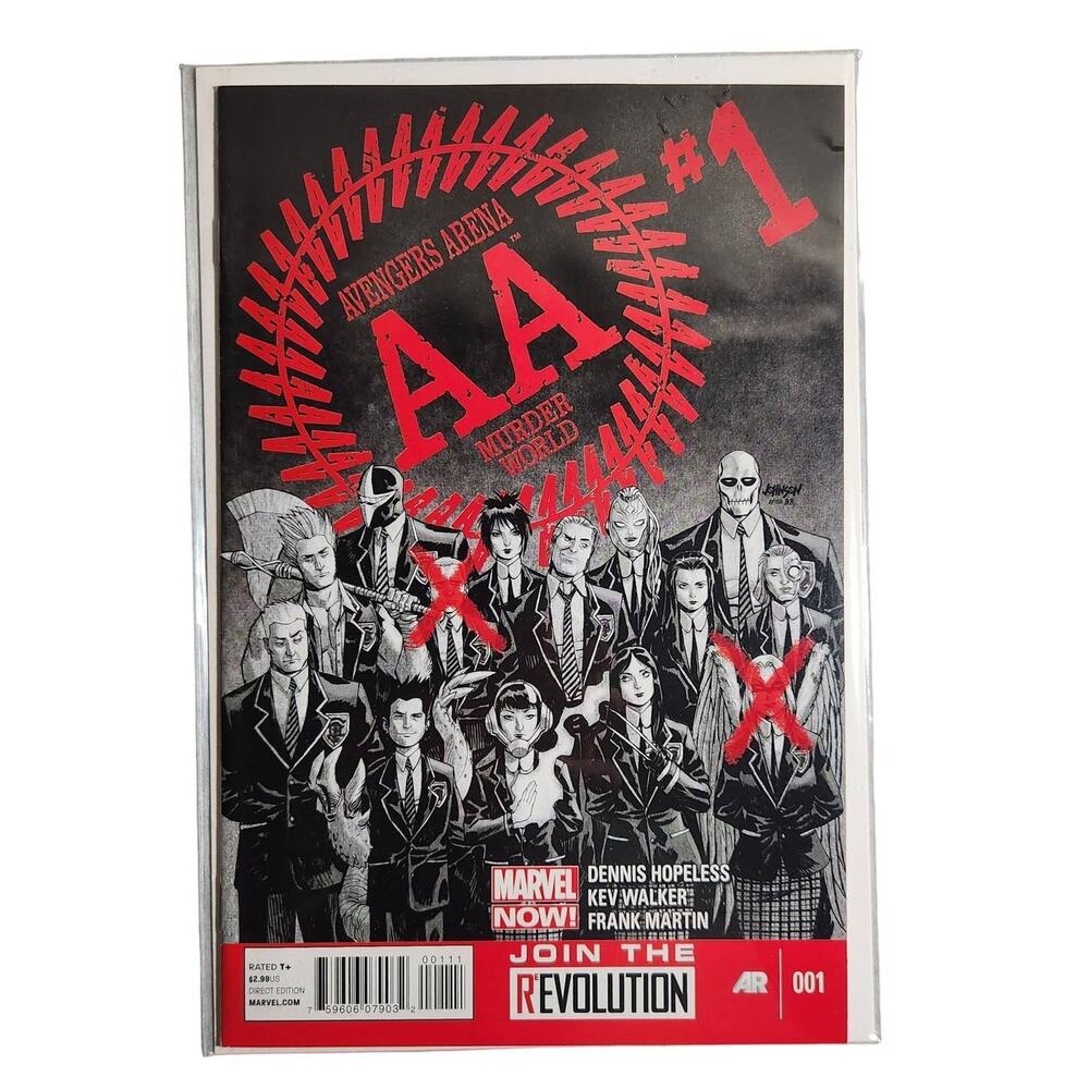 Marvel Avengers Arena Murder World #1 Newsstand Variant Comic Book Pre-owned